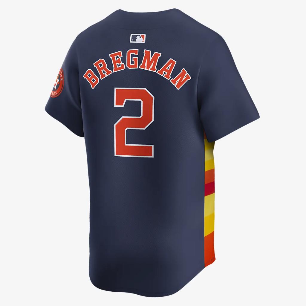 Alex Bregman Houston Astros Men&#039;s Nike Dri-FIT ADV MLB Limited Jersey T7LMHUA2HU9-00D
