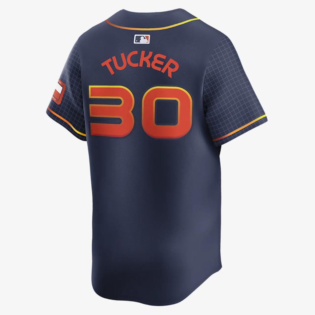 Kyle Tucker Houston Astros City Connect Men&#039;s Nike Dri-FIT ADV MLB Limited Jersey T7LMHUC1HU9-00M