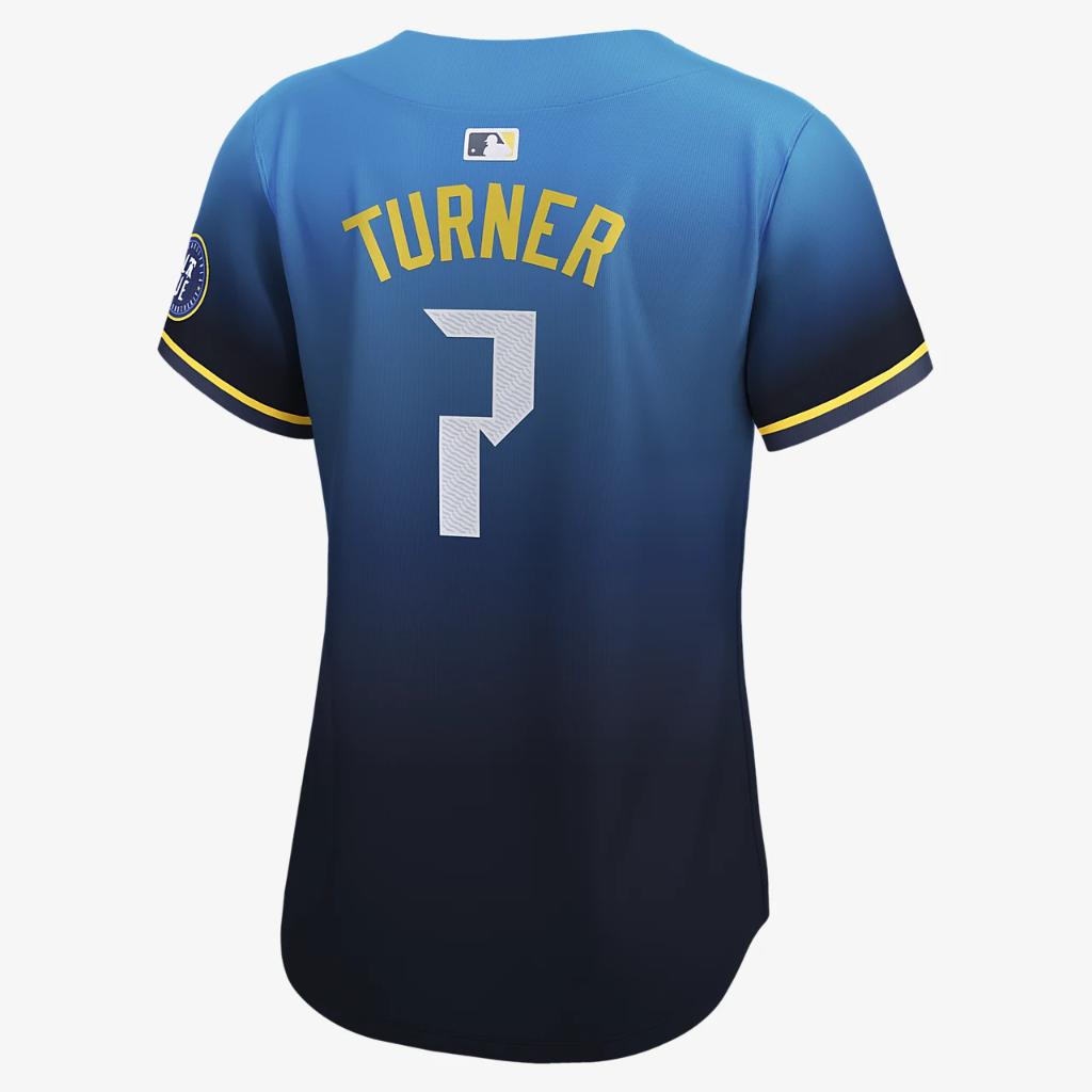 Trea Turner Philadelphia Phillies City Connect Women&#039;s Nike Dri-FIT ADV MLB Limited Jersey T7LW07YIPP9-00P