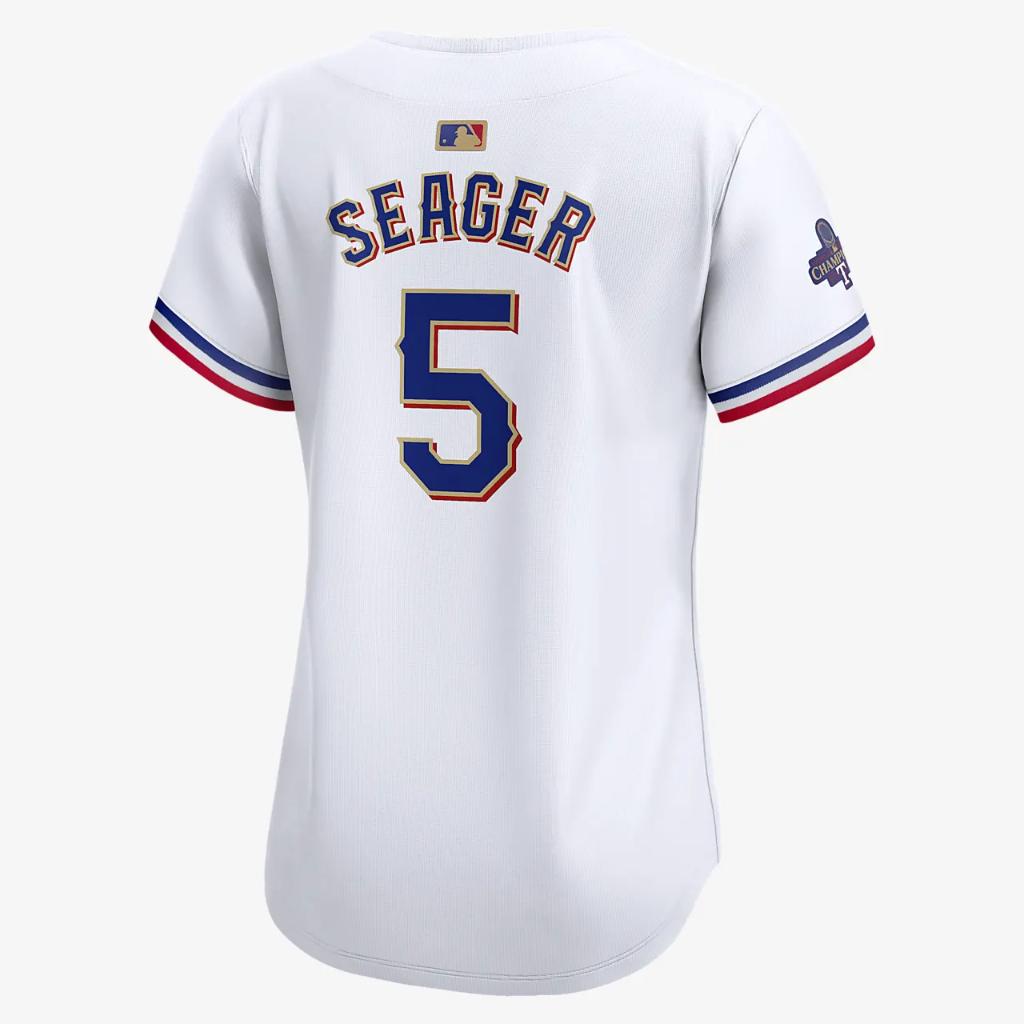 Corey Seager Texas Rangers 2023 World Series Champions Gold Women’s Nike Dri-FIT ADV MLB Limited Jersey T7LW0CMG6TG-W24